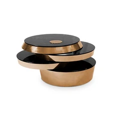 लक्जरी संगमरमर कॉफी टेबल