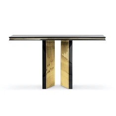 ऑर्गेनिक मॉडर्न कंसोल टेबल